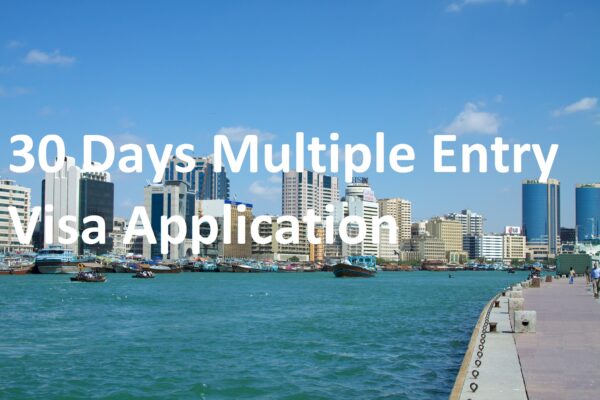 30 Days Multiple Entry Visa Application