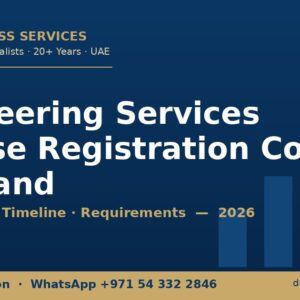 Engineering Services License Registration Cost Mainland — Dubai Business Services