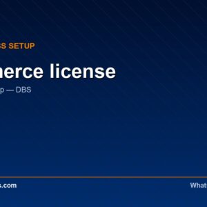 e commerce license