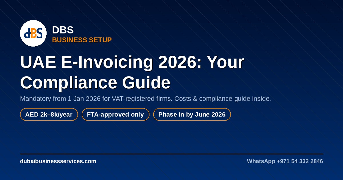 UAE E-Invoicing 2026: Requirements & Deadlines
